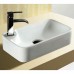 Caracalla CA4121-One Hole-637509829438 Decorator Ceramic Vessel Porcelain Sink  White - B006Y006ZE